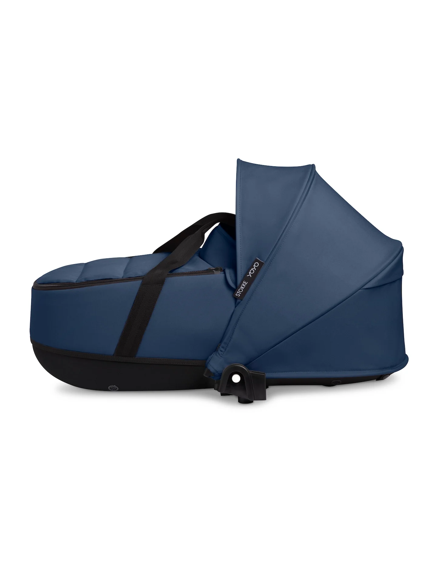 Stokke® YOYO³ Stroller - Compact Stroller Newborn Shell to Toddler Black/Air France - Image 3