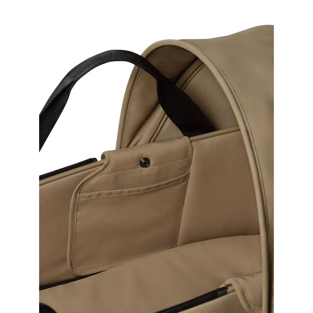 Stokke® YOYO³ Stroller - Compact Stroller Newborn Shell to Toddler Black/Toffee - Image 6