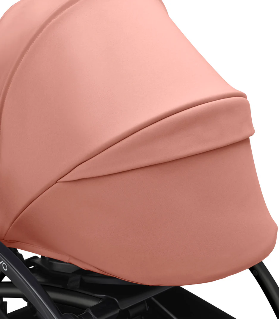 Stokke® YOYO³ stroller with newborn to toddler Black/Ginger - Image 8
