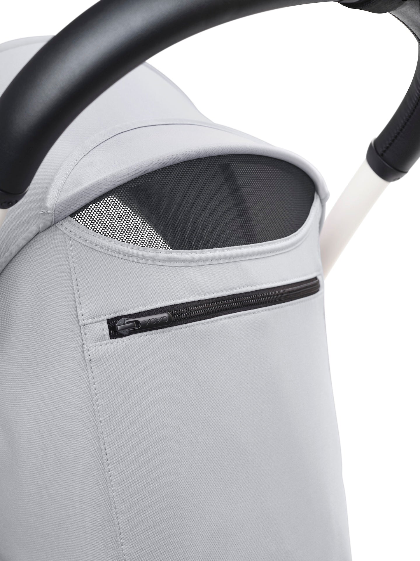 Stokke® YOYO³ stroller with newborn to toddler Black/Stone - Image 13
