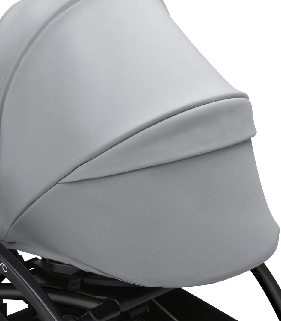 Stokke® YOYO³ stroller with newborn to toddler White/Stone - Image 7